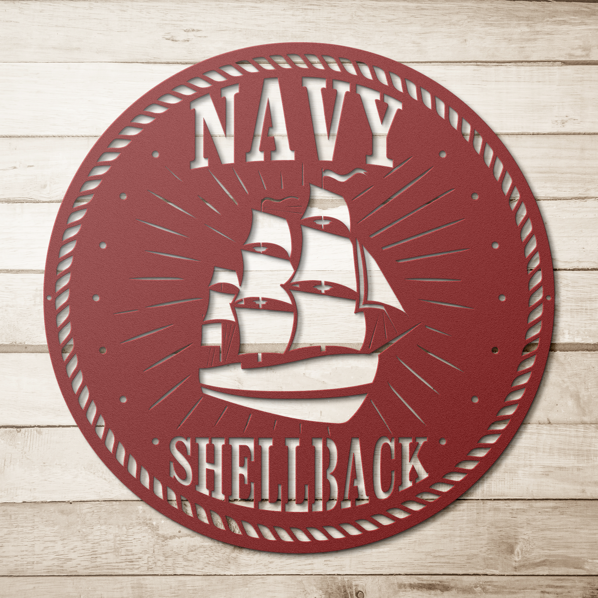 Navy_Shellback_Vintage_Ship_Metal_Decor__Red_Simple_Wood_BKGD_Mockup.png_8429508