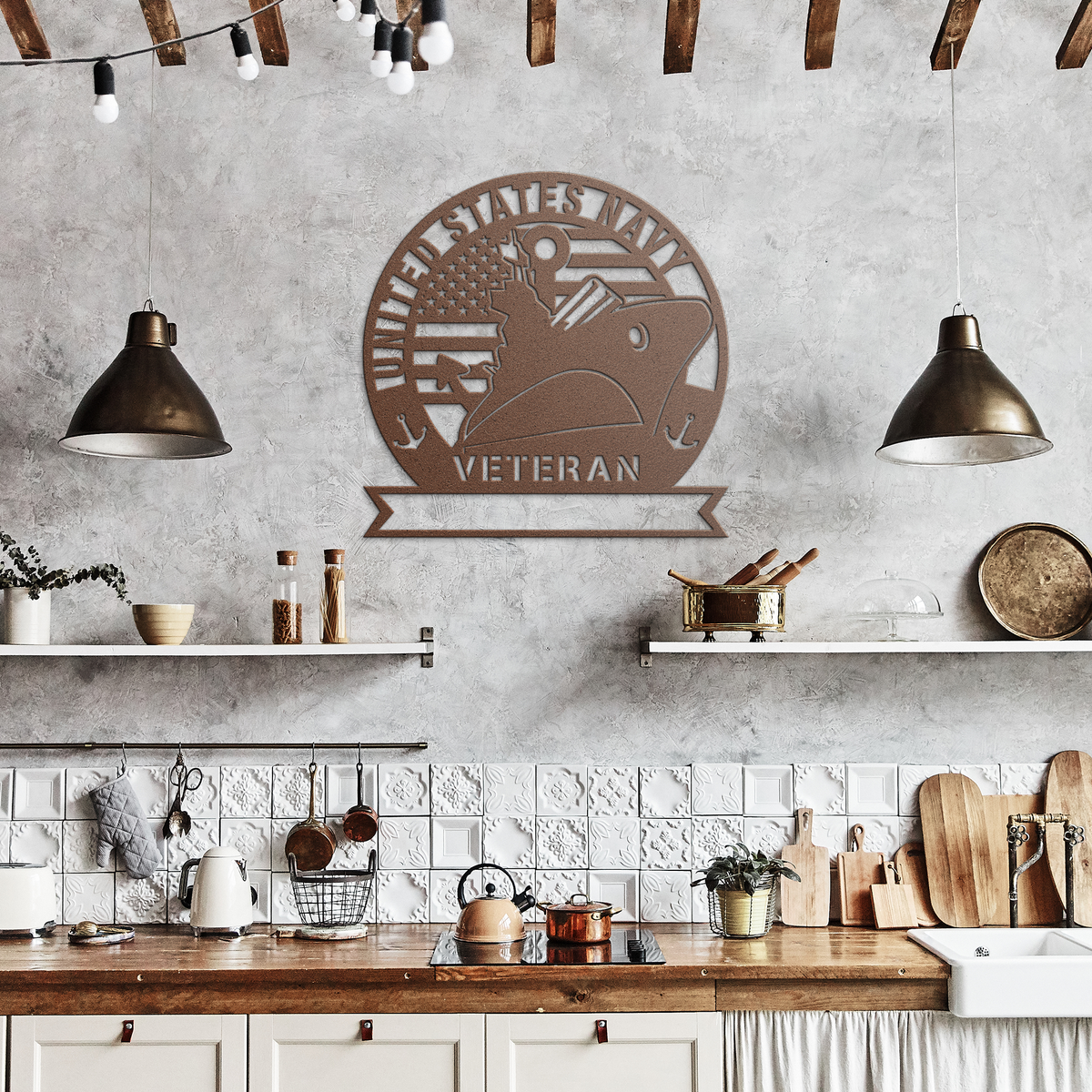 Perrsonalized_US_Navy_Veteran_Metal_Wall_Copper_Rustic_Kitchen_Mockup.png_9005465
