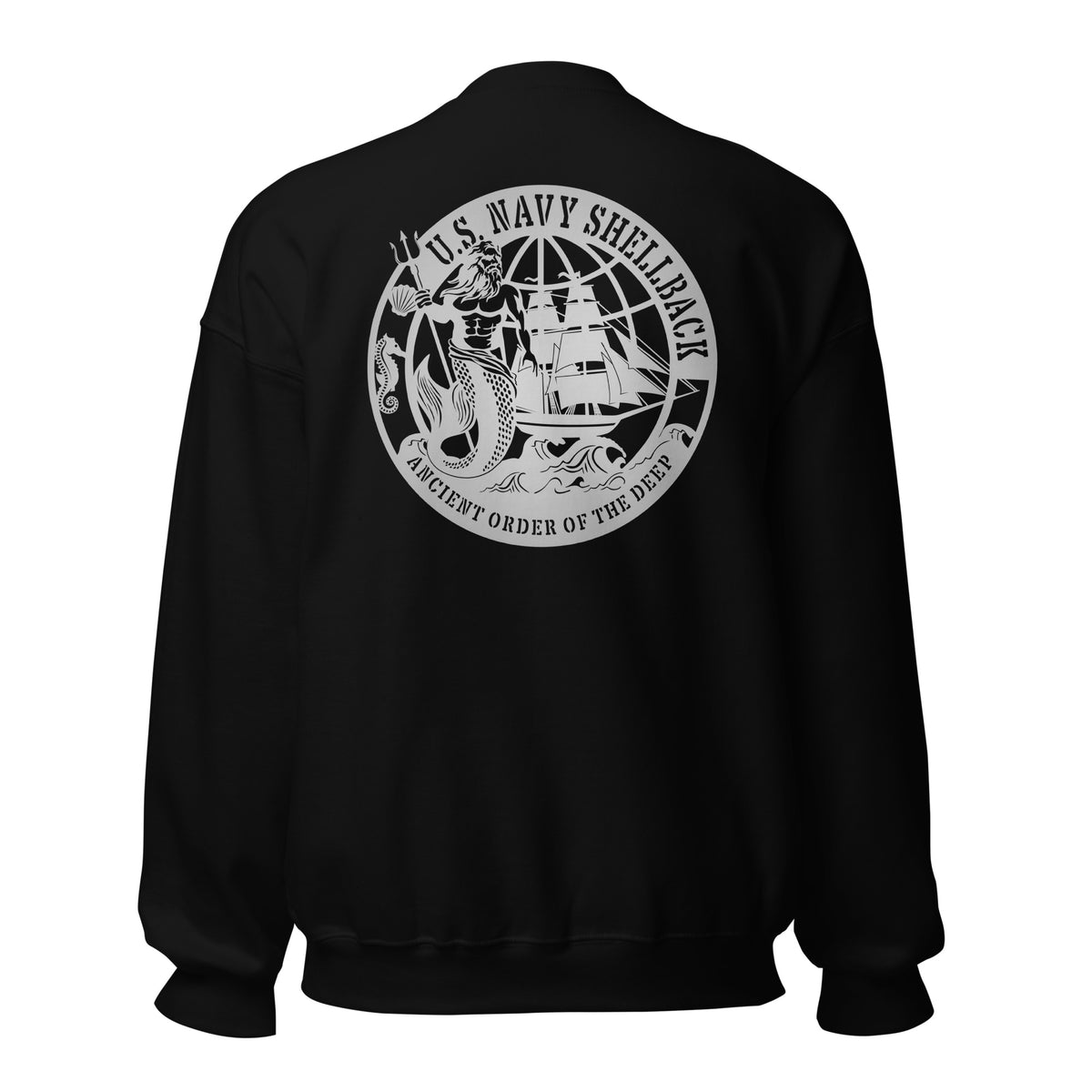 Navy Shellback Ancient Order of the Deep Crewneck Sweatshirt