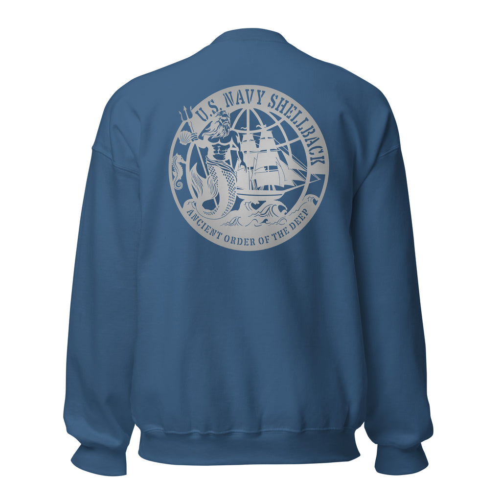 Navy Shellback Ancient Order of the Deep Crewneck Sweatshirt