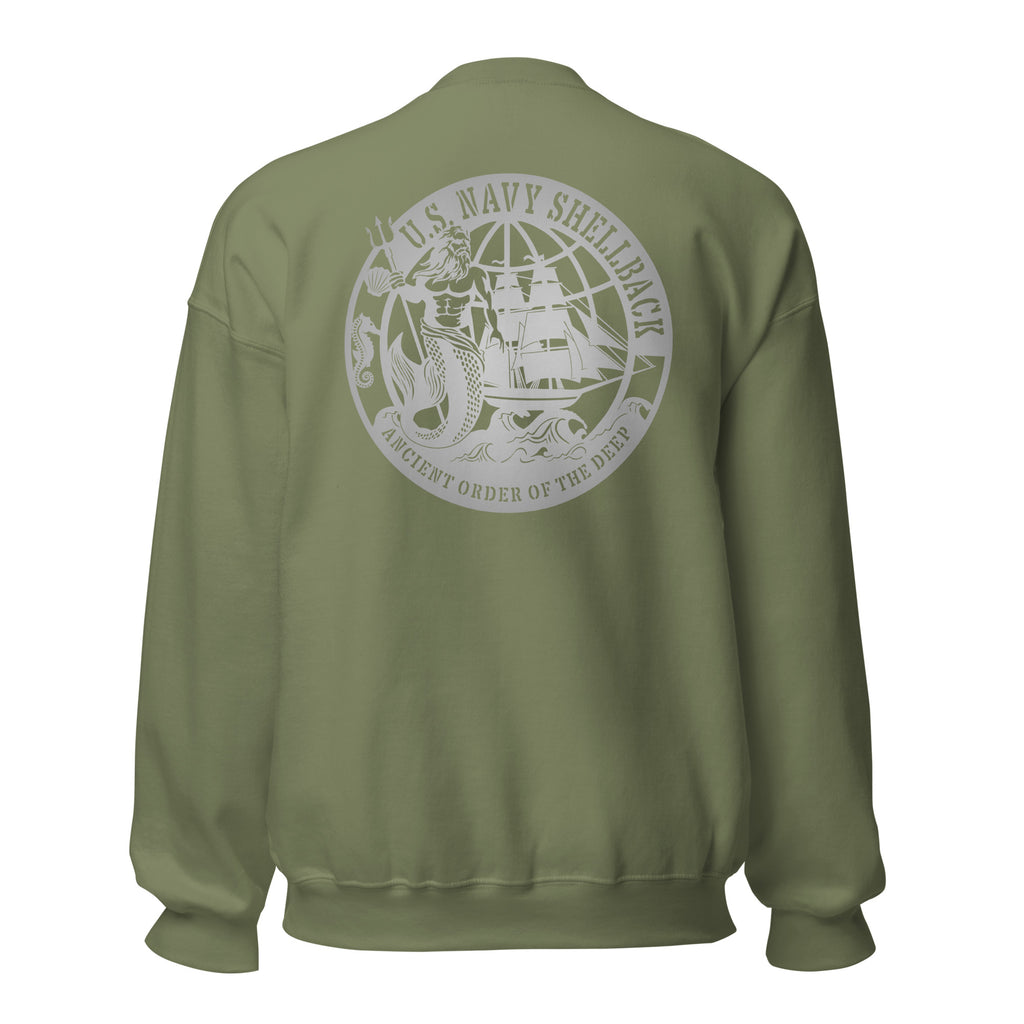 Navy Shellback Ancient Order of the Deep Crewneck Sweatshirt