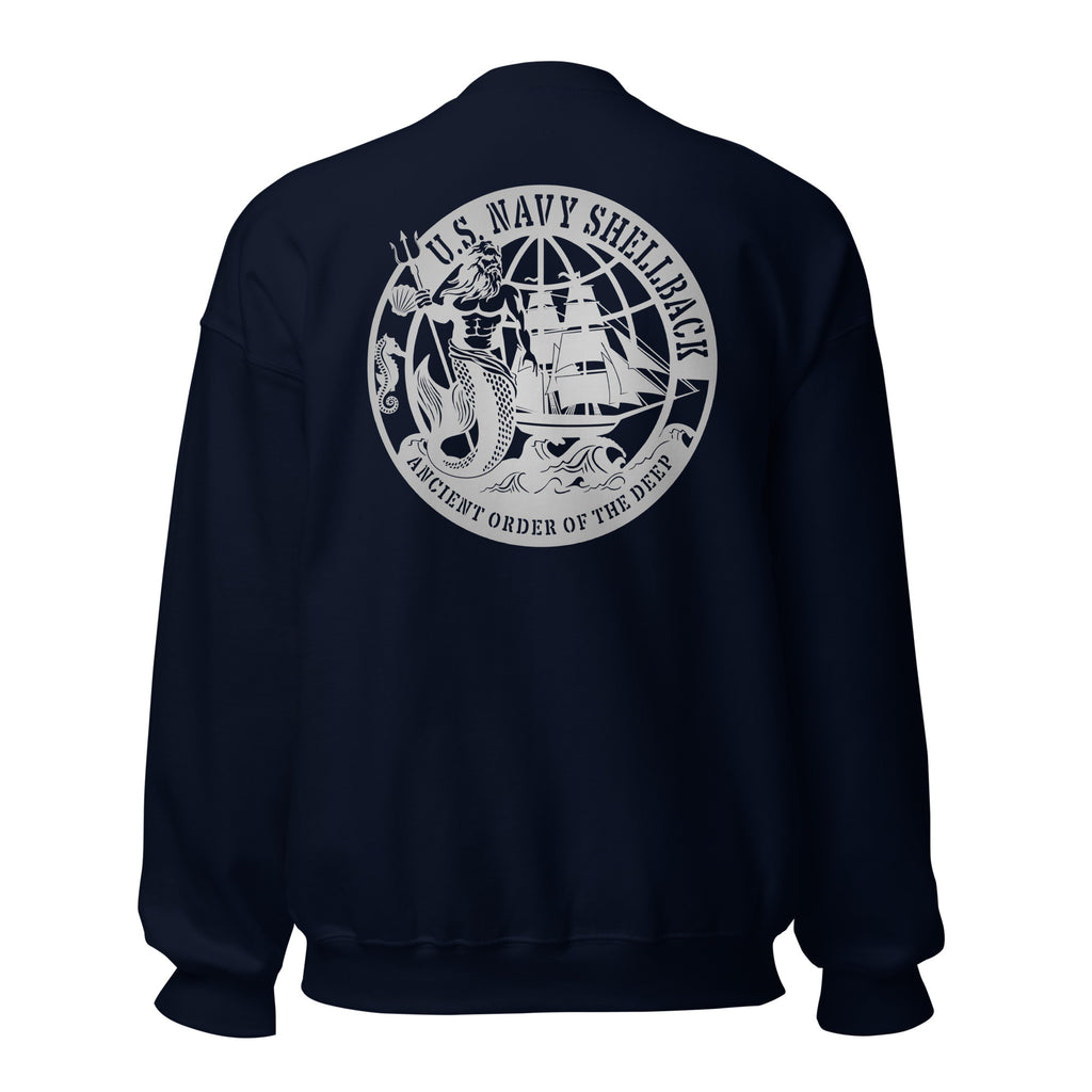Navy Shellback Ancient Order of the Deep Crewneck Sweatshirt
