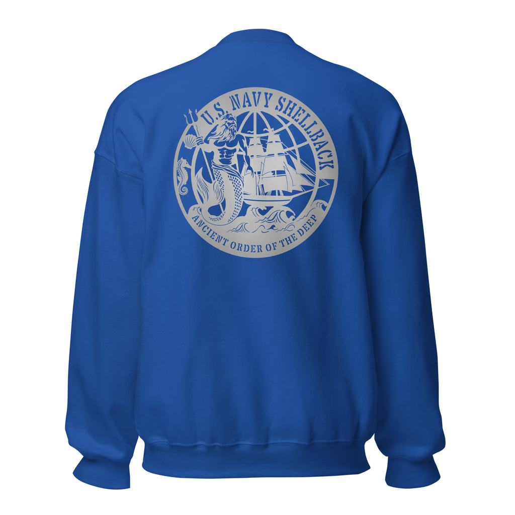 Navy Shellback Ancient Order of the Deep Crewneck Sweatshirt