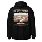 USS Constellation CV-64 Connie Tribute Hoodie