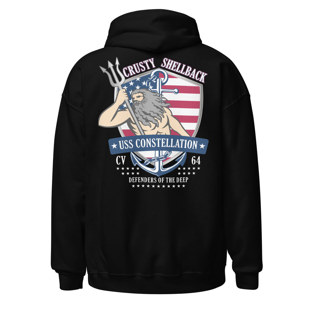USS Constellation CV-64 Defenders of the Deep Hoodie