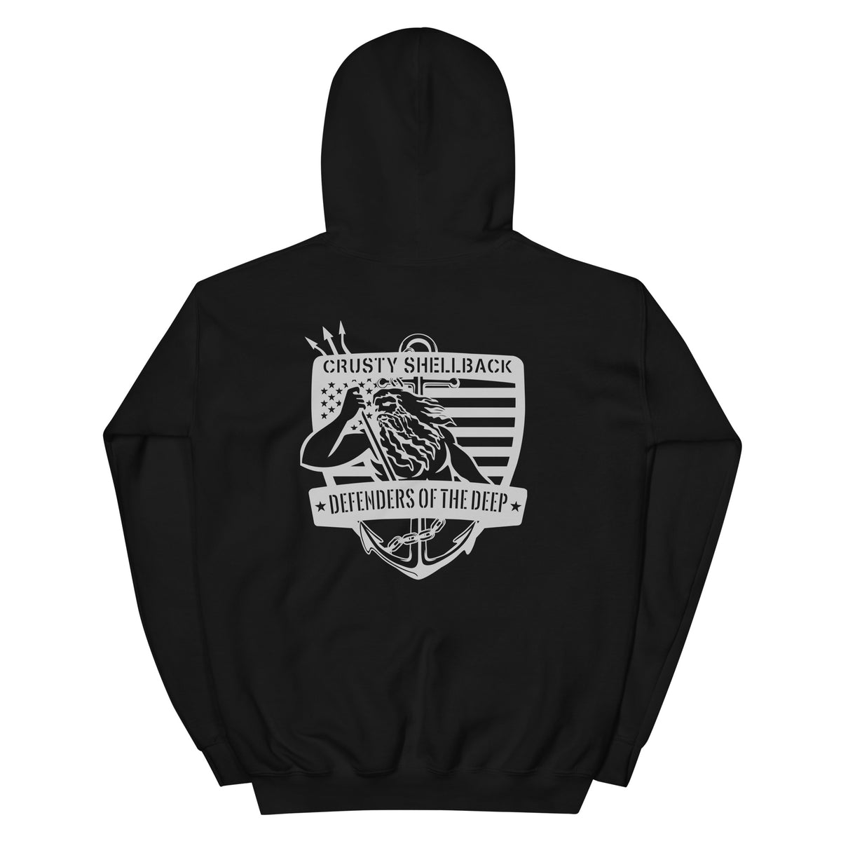 Navy Crusty Shellback Defenders Unisex Hoodie