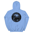 Navy Veteran Forged by the Sea Front & Back Hoodie