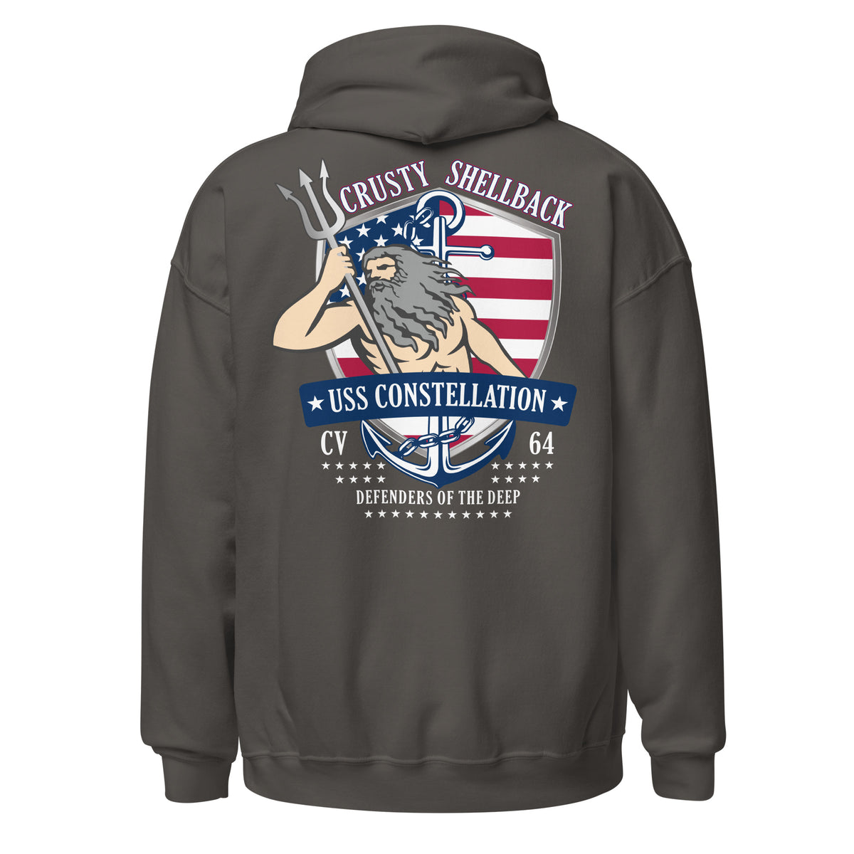 USS Constellation CV-64 Defenders of the Deep Hoodie