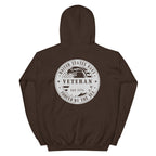 Navy Veteran Forged by the Sea Front & Back Hoodie