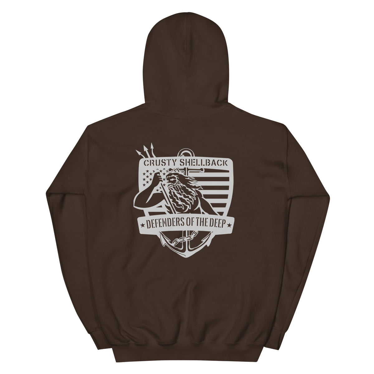 Navy Crusty Shellback Defenders Unisex Hoodie