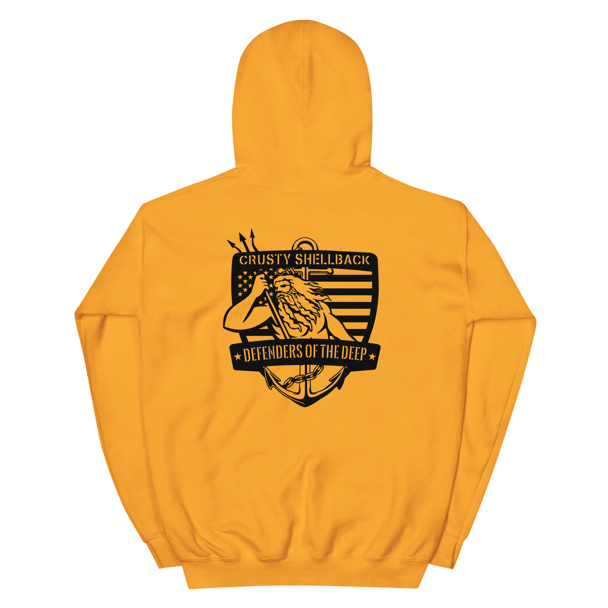 Navy Crusty Shellback Defenders Unisex Hoodie
