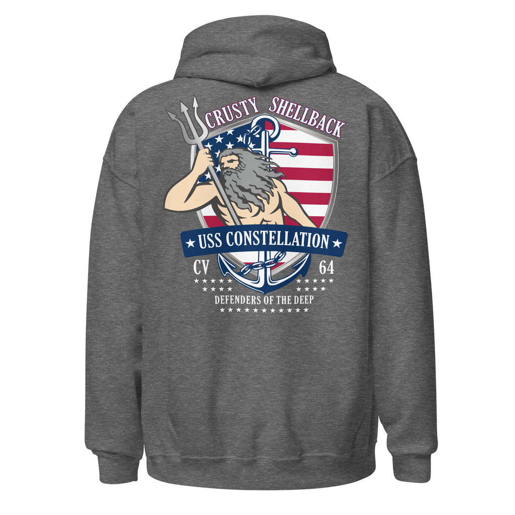 USS Constellation CV-64 Defenders of the Deep Hoodie