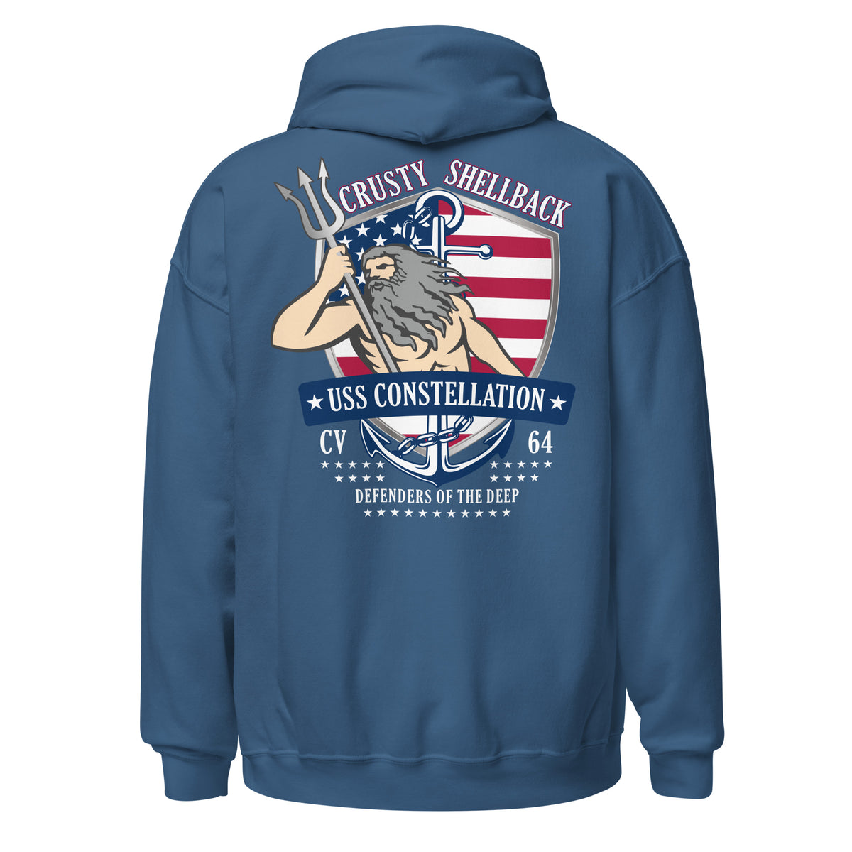 USS Constellation CV-64 Defenders of the Deep Hoodie