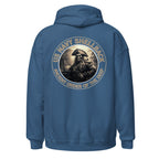 Navy Shellback Skeleton Pirate Pullover Hoodie