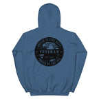 Navy Veteran Forged by the Sea Front & Back Hoodie