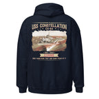 USS Constellation CV-64 Connie Tribute Hoodie