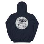 Navy Veteran Forged by the Sea Front & Back Hoodie