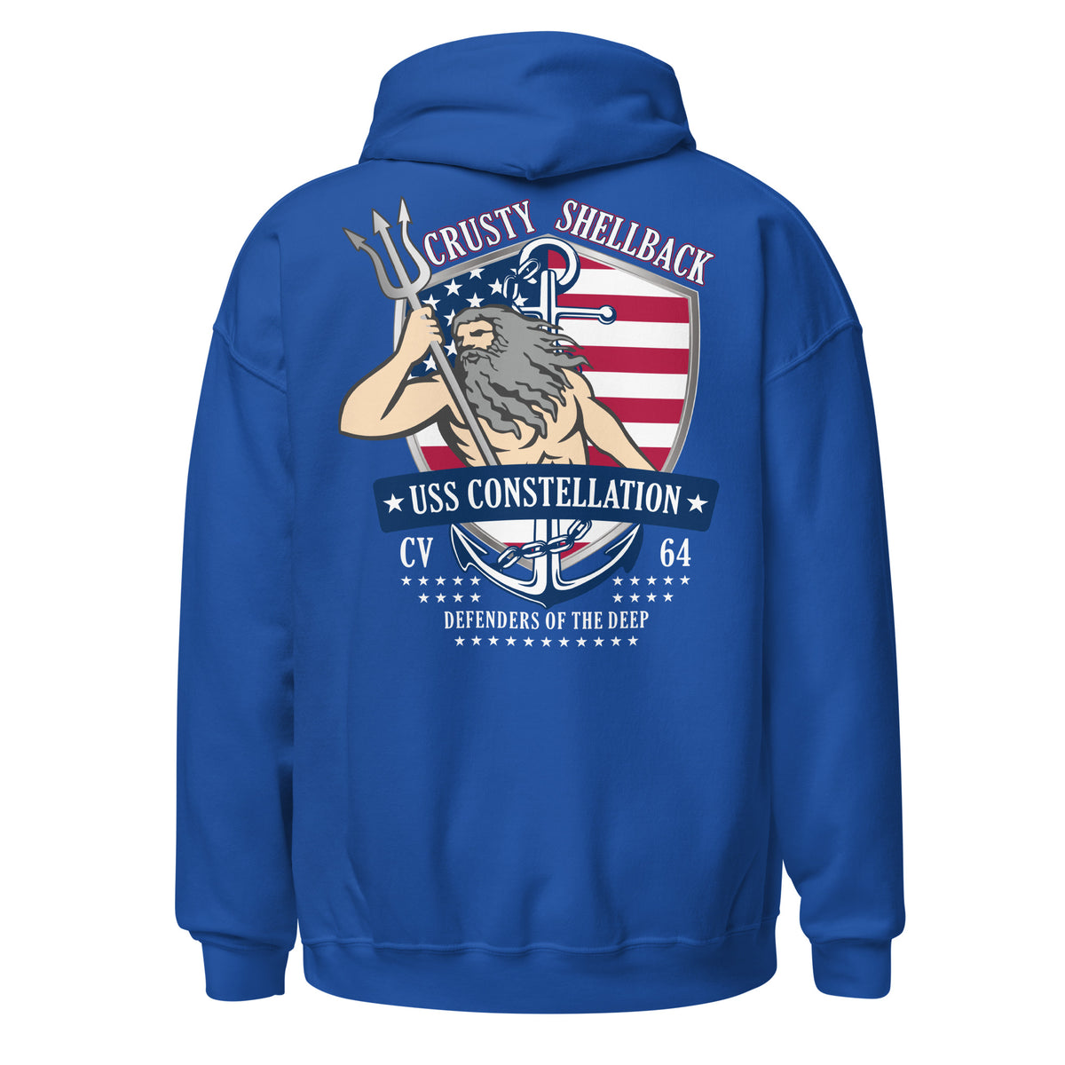 USS Constellation CV-64 Defenders of the Deep Hoodie