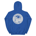 Navy Veteran Forged by the Sea Front & Back Hoodie