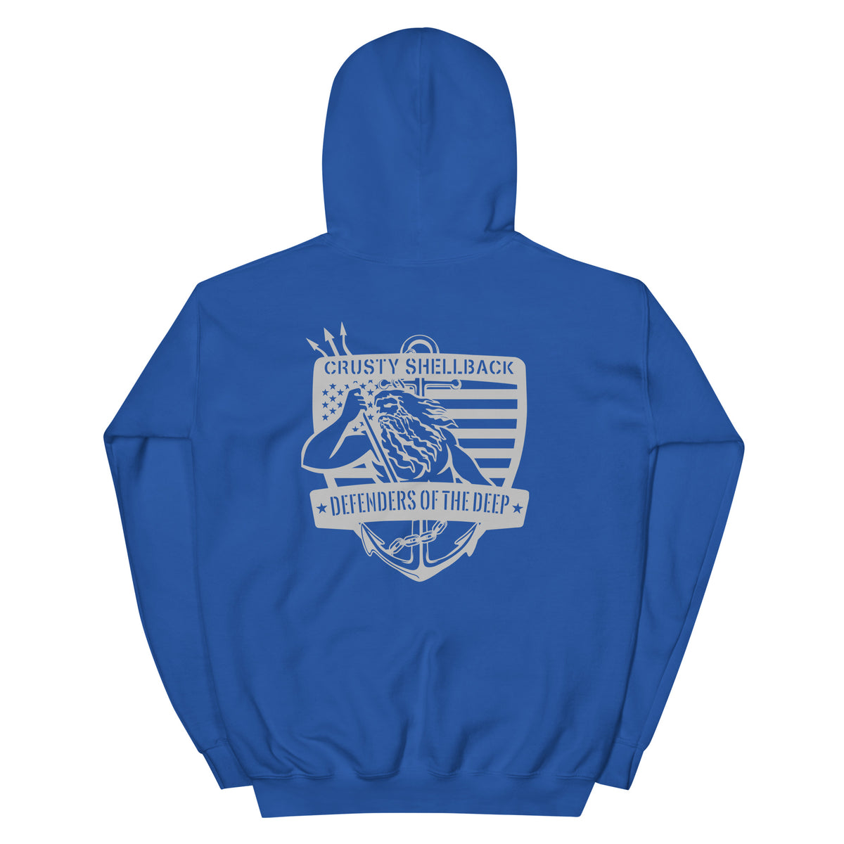 Navy Crusty Shellback Defenders Unisex Hoodie