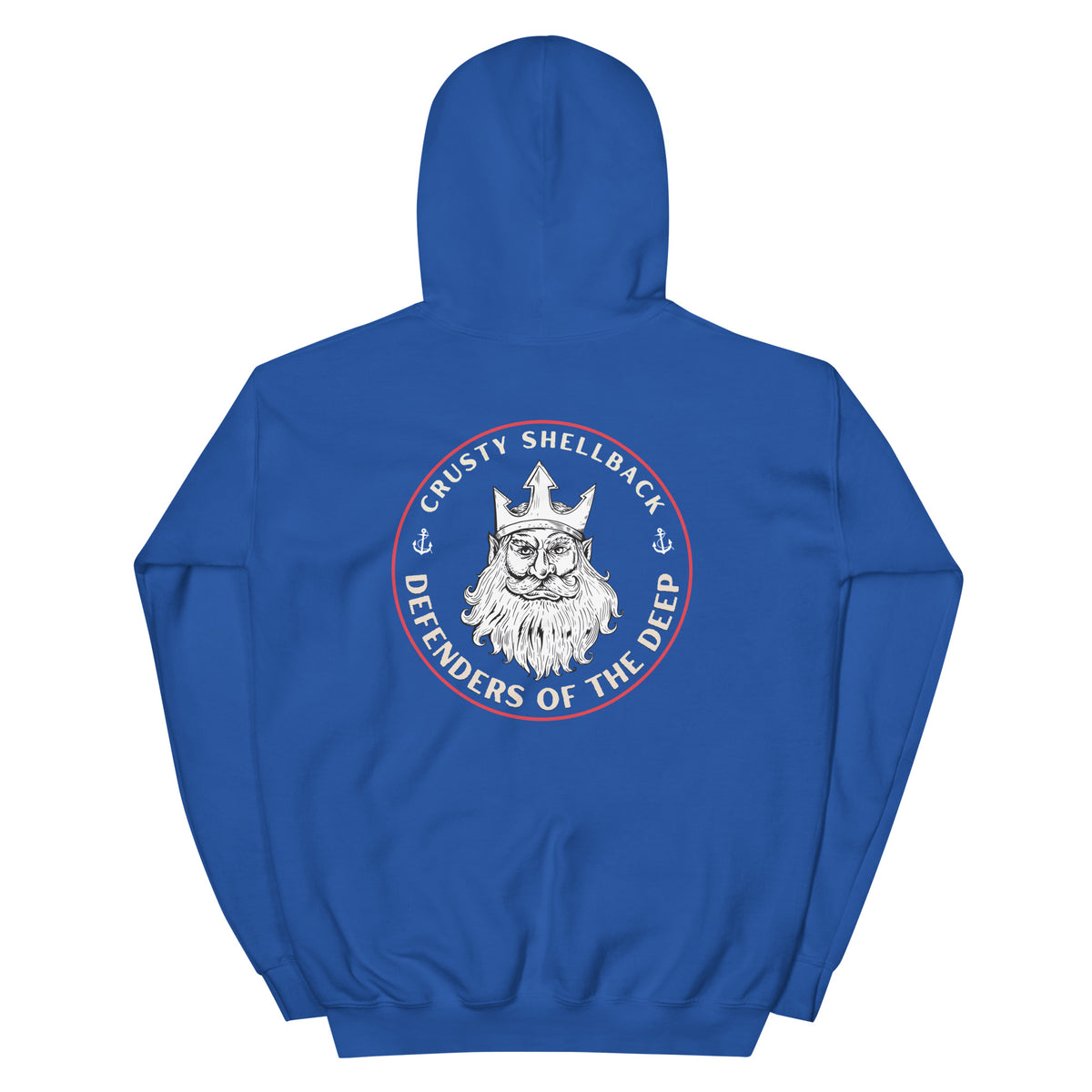 Crusty Shellback Defenders of the Deep Unisex Hoodie