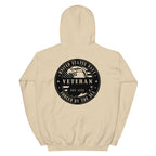 Navy Veteran Forged by the Sea Front & Back Hoodie