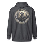 Navy Shellback Skeleton Pirate Zip Hoodie