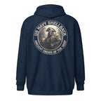 Navy Shellback Skeleton Pirate Zip Hoodie