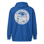 Navy Veteran Forged by the Sea Eagle Zip Hoodie