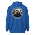 Navy Shellback Skeleton Pirate Zip Hoodie