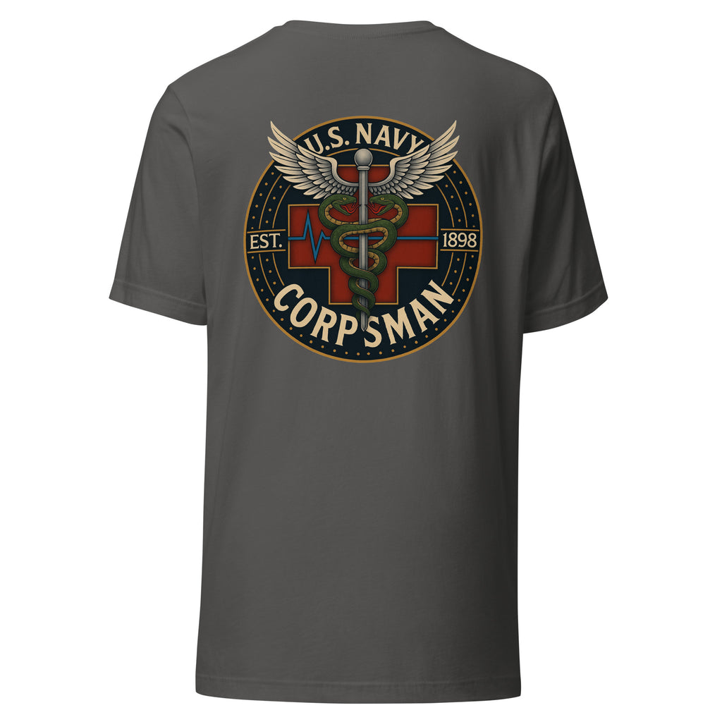 Navy Corpsman 1898 Badge Tee