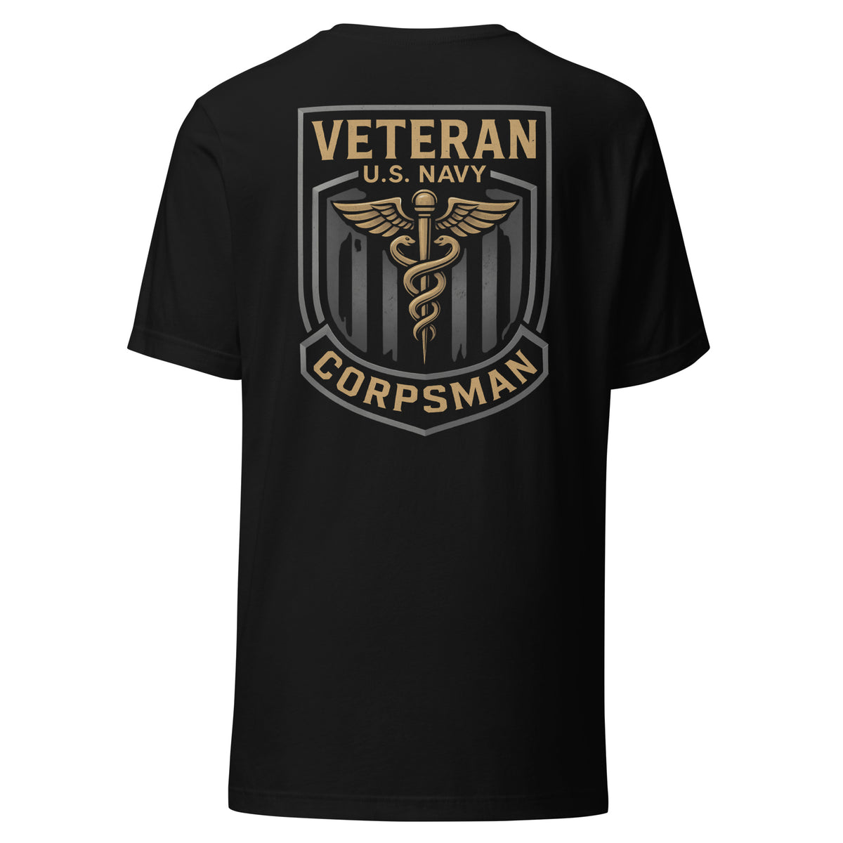 Navy Veteran Corpsman Shield Tee