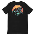 Navy Trusty Shellback Sunset Turtle Tee