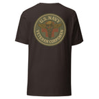 Navy Veteran Corpsman Round Badge Tee