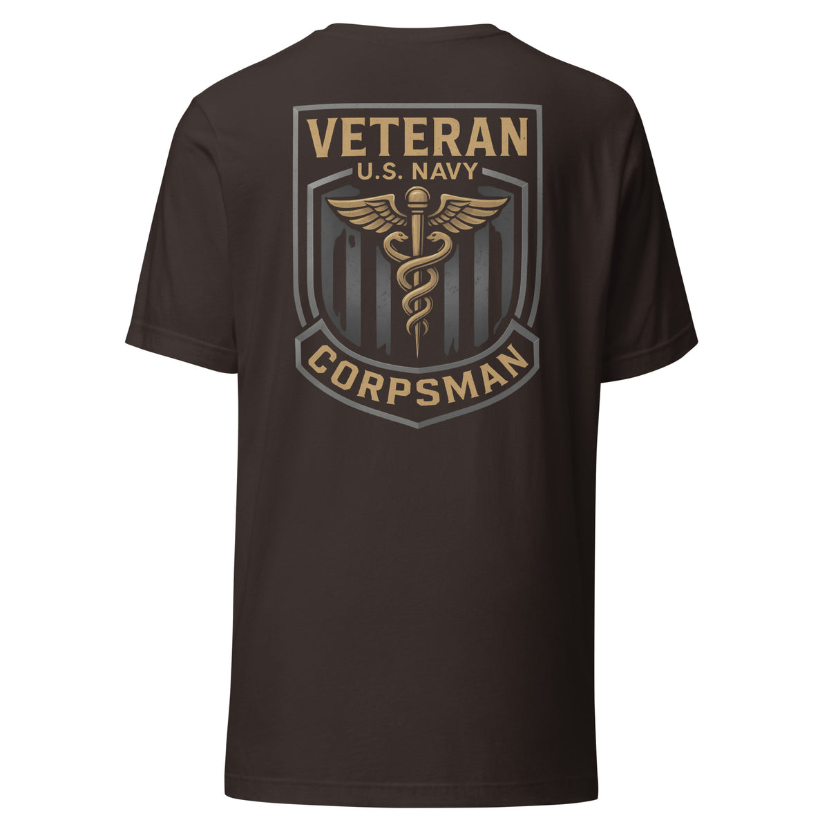 Navy Veteran Corpsman Shield Tee