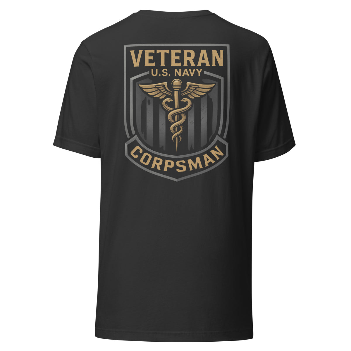 Navy Veteran Corpsman Shield Tee