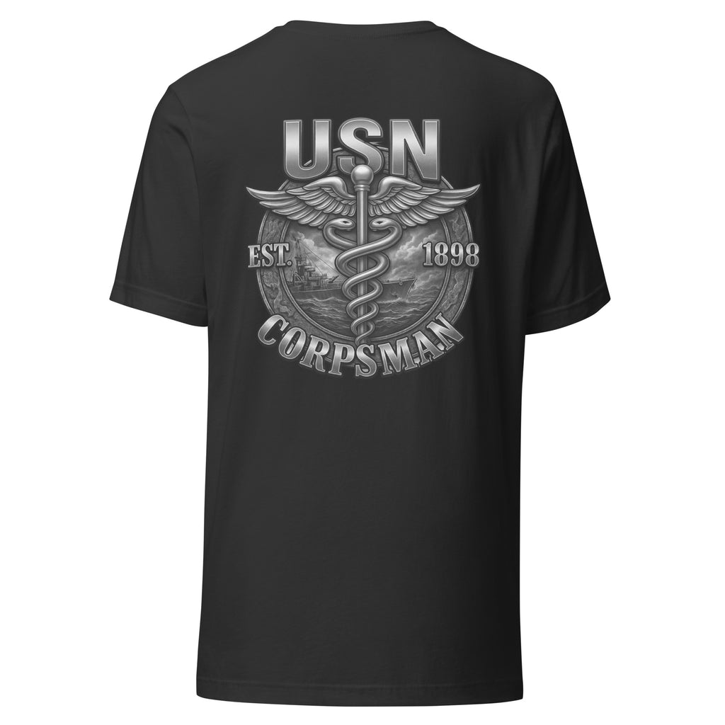 Navy Corpsman Ship Emblem Tee