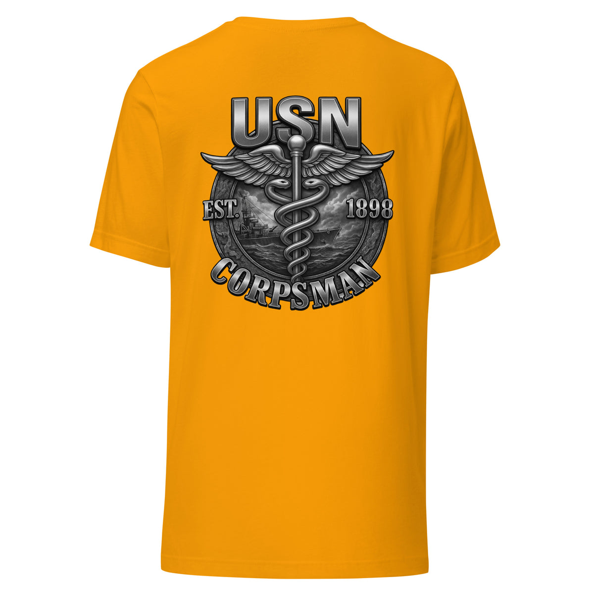 Navy Corpsman Ship Emblem Tee