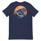 Navy Trusty Shellback Sunset Turtle Tee
