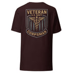Navy Veteran Corpsman Shield Tee