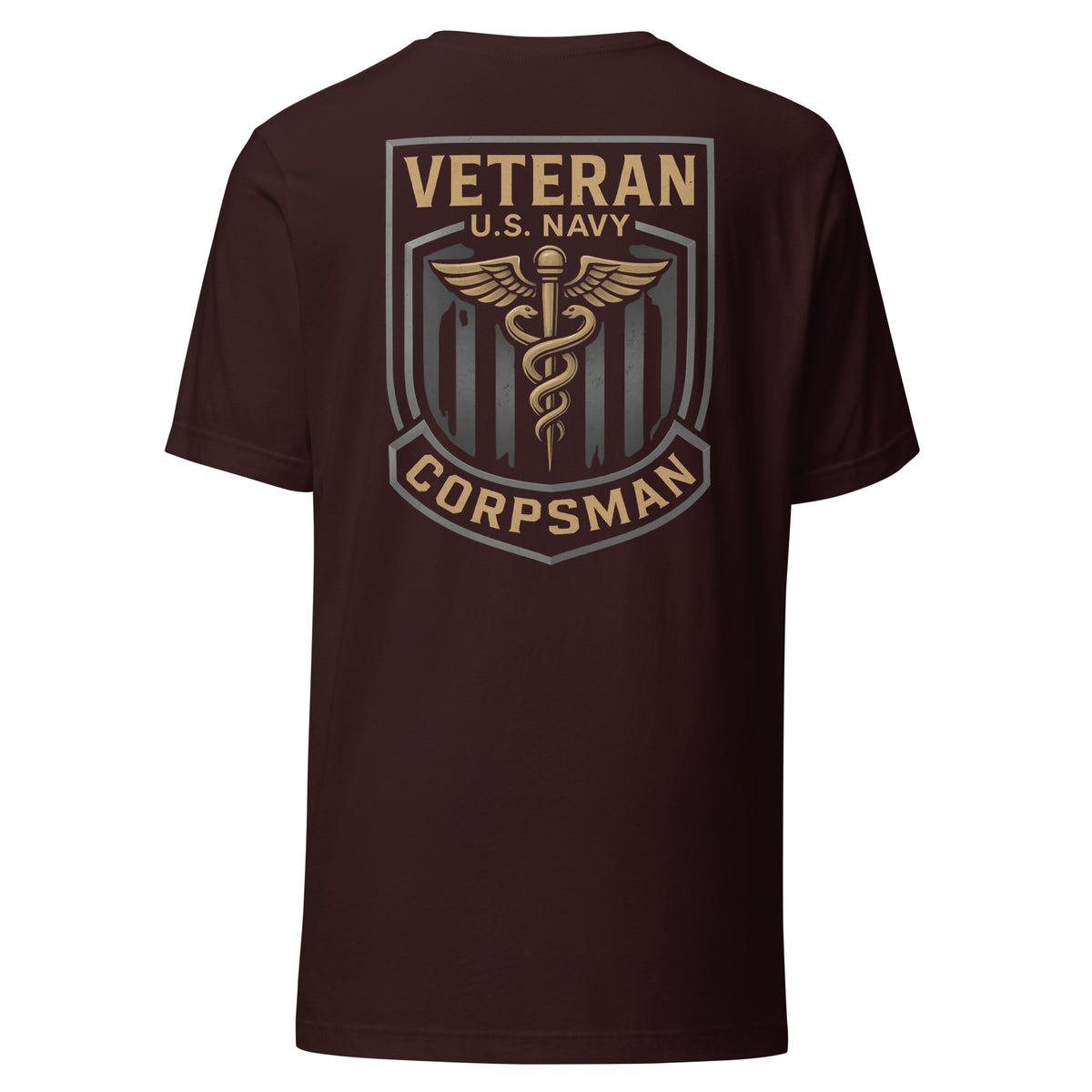 Navy Veteran Corpsman Shield Tee