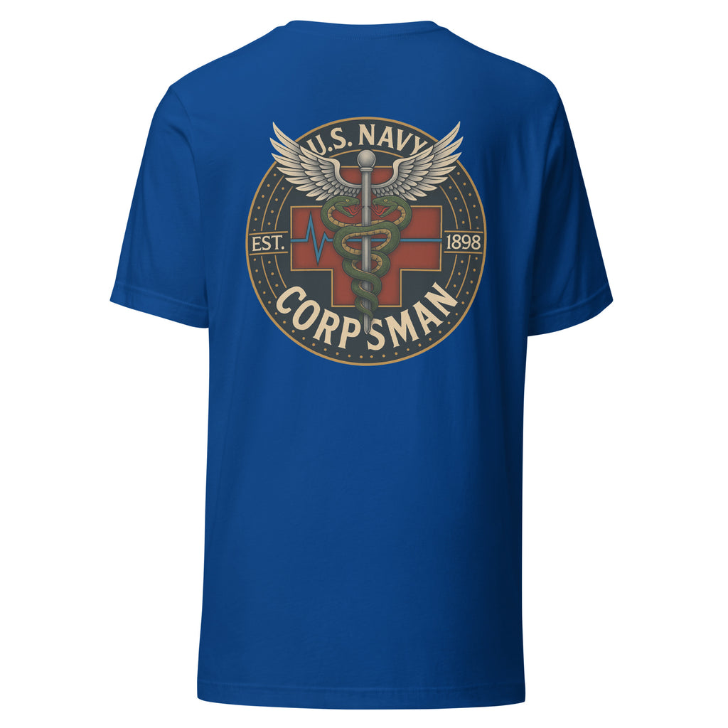 Navy Corpsman 1898 Badge Tee